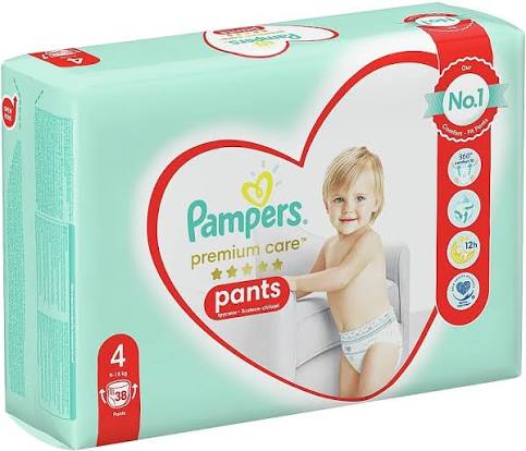 Pampers Pants 4 (9-15kg) *24cop