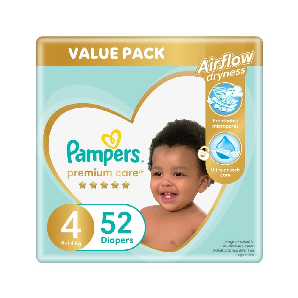 Pampers Premium Care 4 x 52 cope