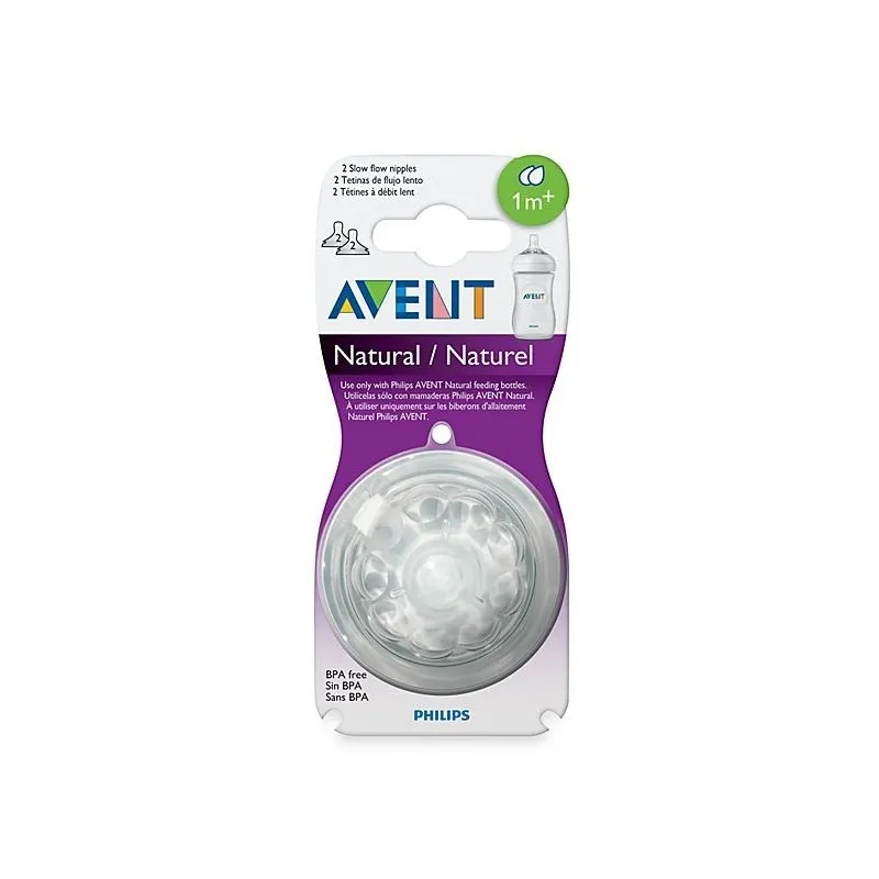 Philips Avent Koka nderruese Natural 1m+ *2 cope