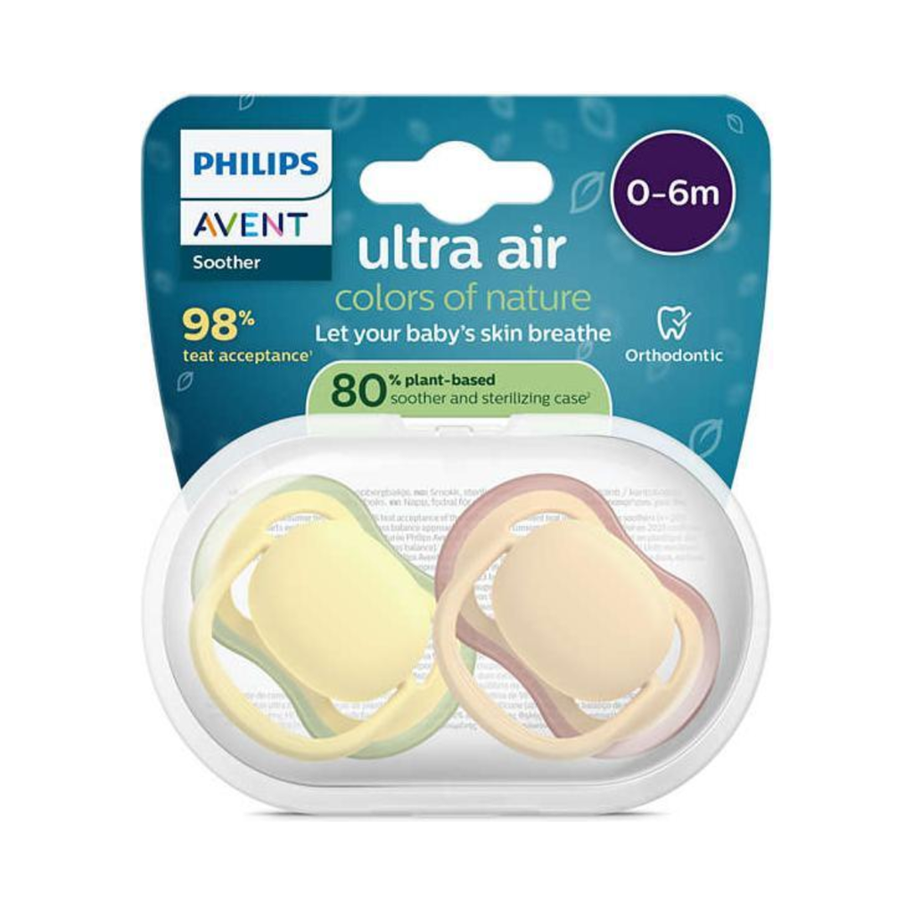Philips Avent Ultra Air 0-6m portokalli/jeshile