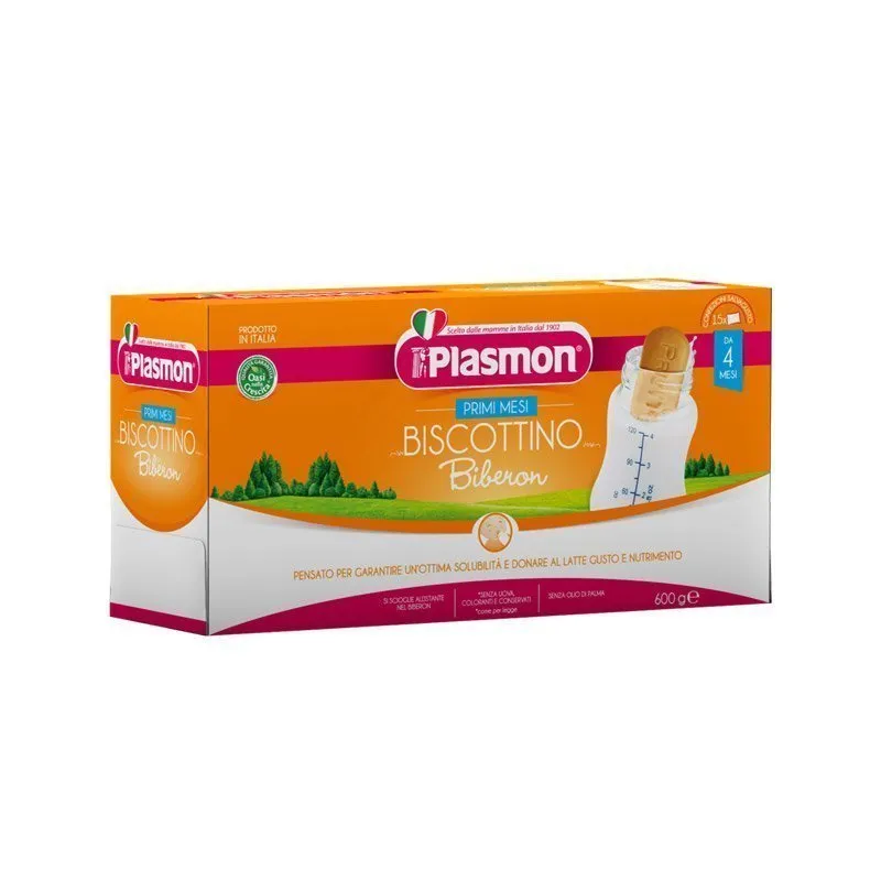 Plasmon Biscottino biberon +4m 600g