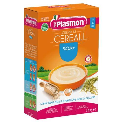 Plasmon crema cereali riso 230g