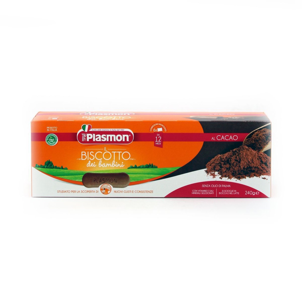 Plasmon il biscotto dei bambini al cacao 240g