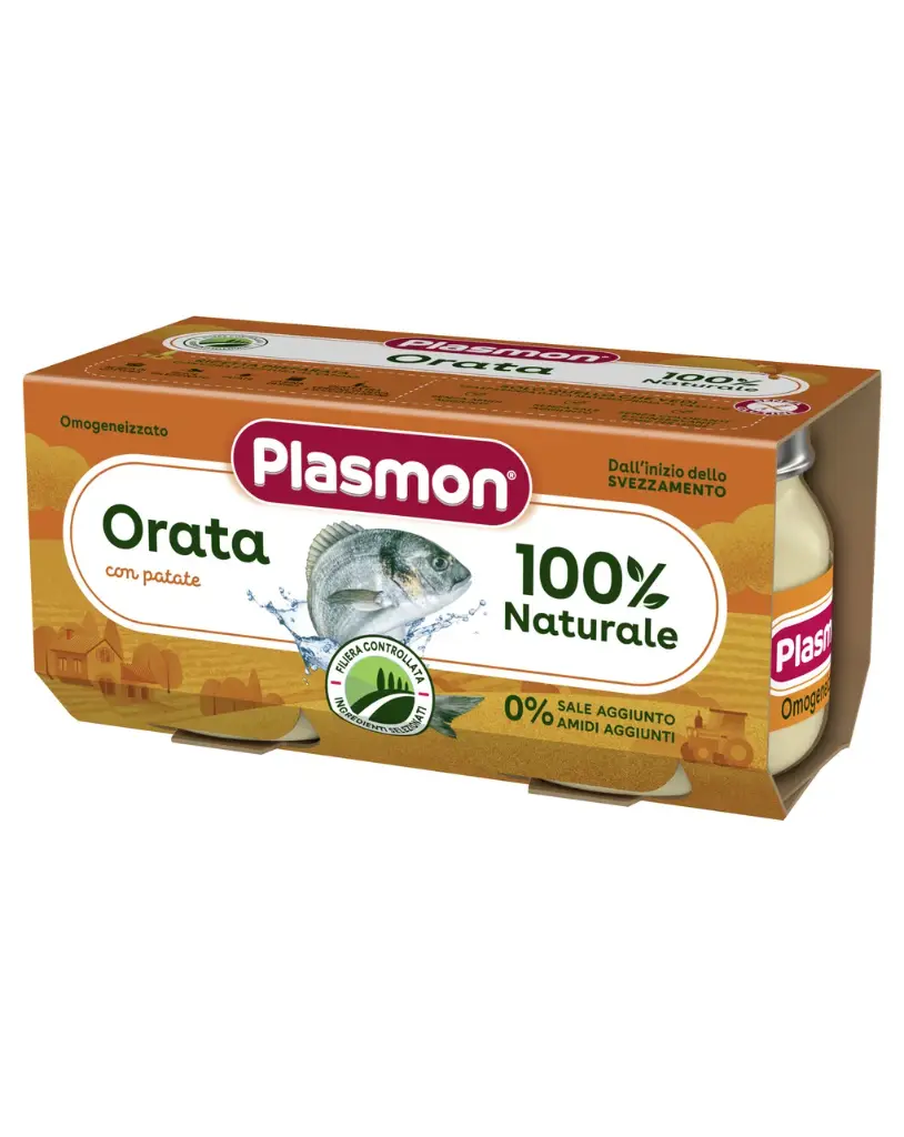 Plasmon orata con patate 2*160g +6m