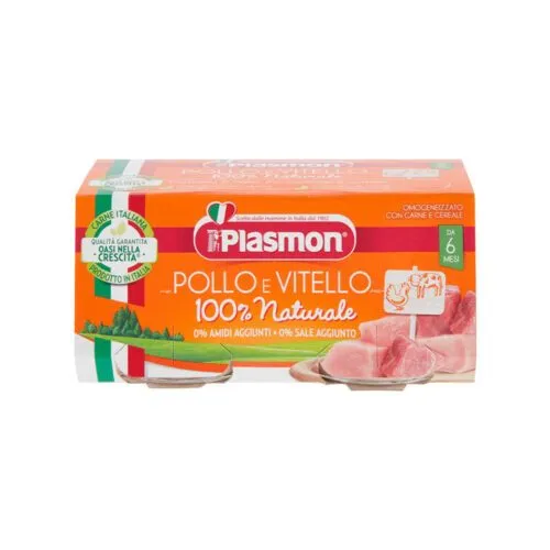 Plasmon Pollo e Vitello 6m+