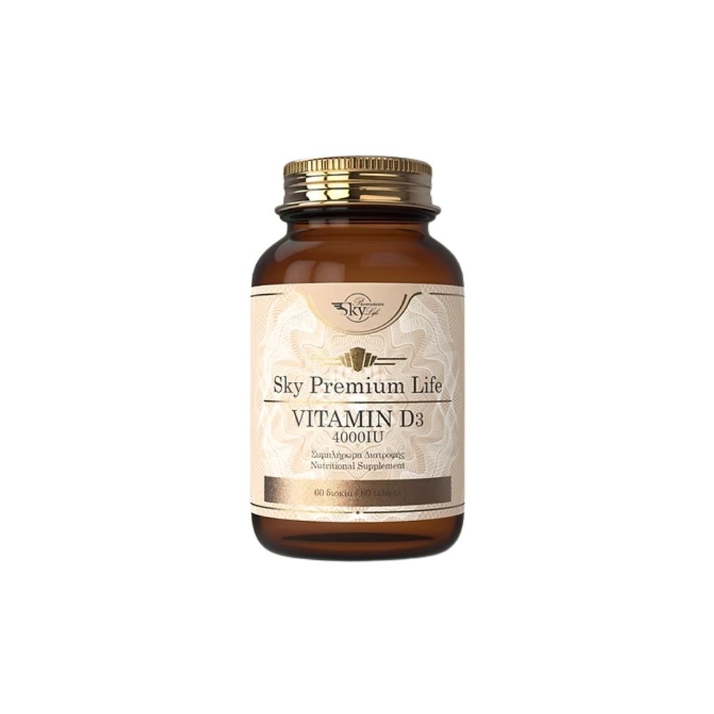 Sky Vitamin D3 4000 iu *60 tab