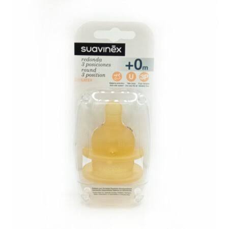 Suavinex koke biberoni silicone round 3 position +0m