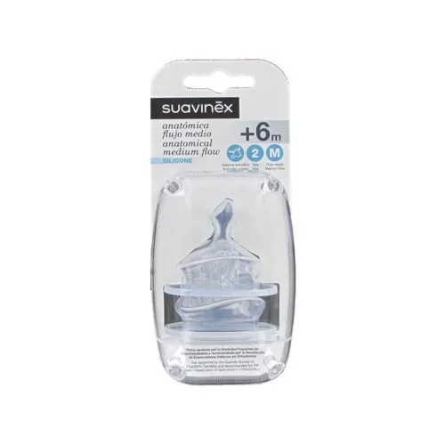 Suavinex koke biberoni silikoni 0-6m M