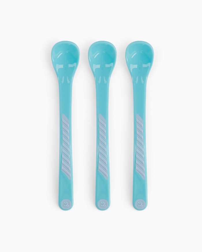 Twistshake 3x Feeding Spoon 4+m Pastel Blue