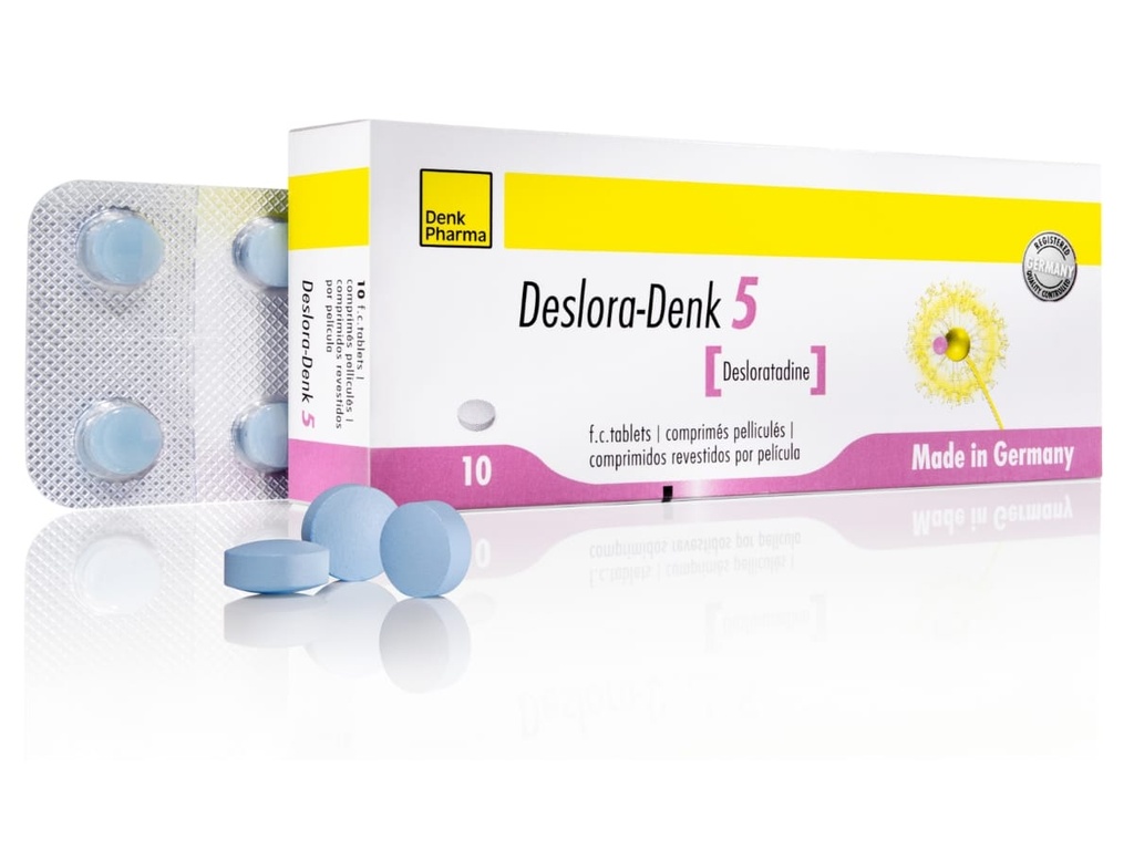 Deslora-Denk 5 mg x 10 Tab