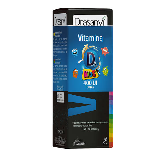 DRASANVI VITAMIN D3 KIDS 400 IU*60 CAPS
