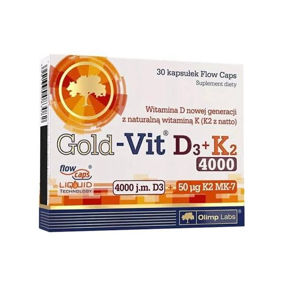 Golden Vita D3+K2 4000 IU *60 Tab Olimp