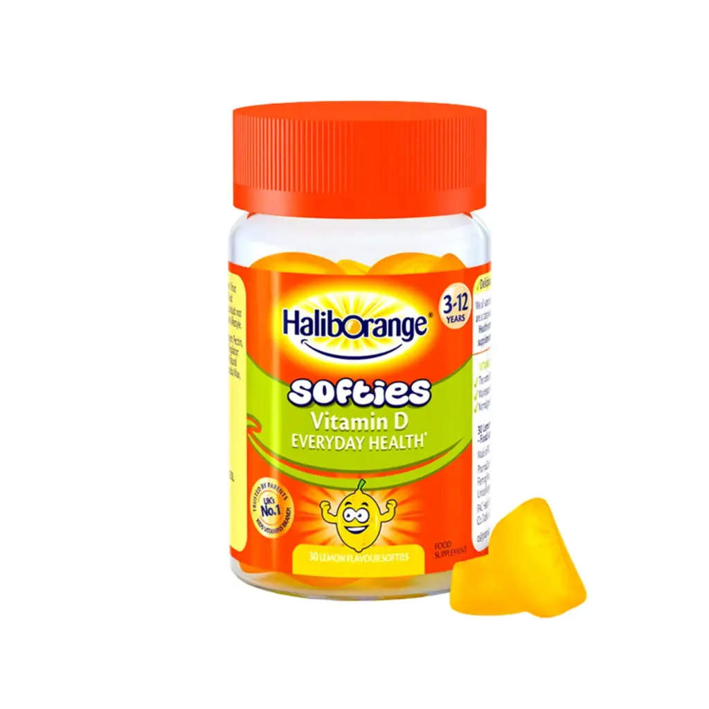 Haliborange Softies Vitamin D 3-12 Years *30 Softgel