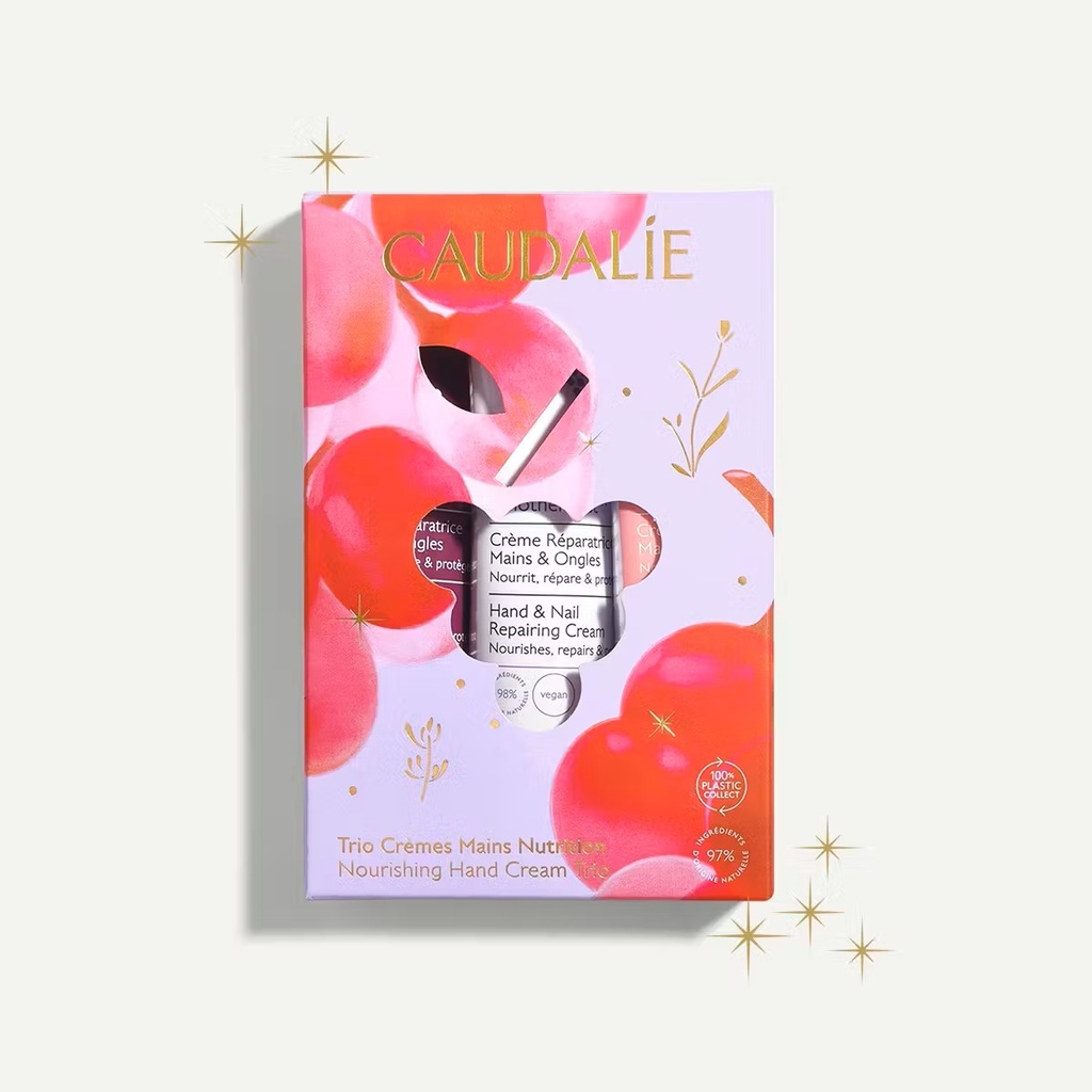 Caudalie Hand Cream Trio Set - Xmas 2025
