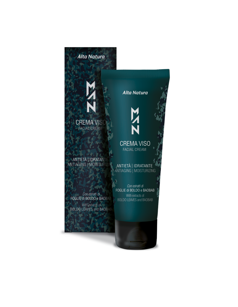 Alta Natura Crema Viso Uomo Antiage 50ml