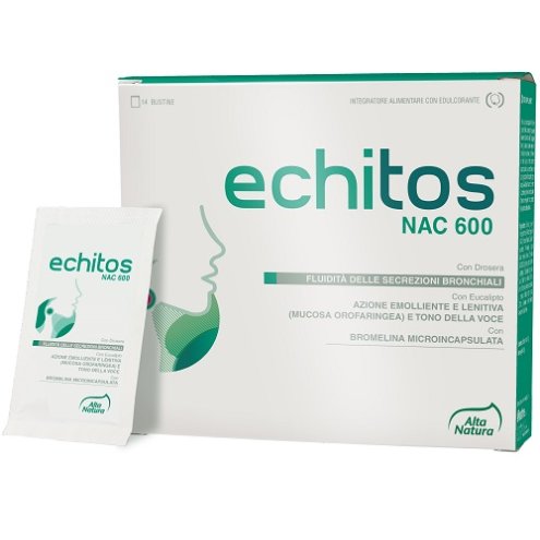Alta Natura Echitos 600 14 Bustine 7gr
