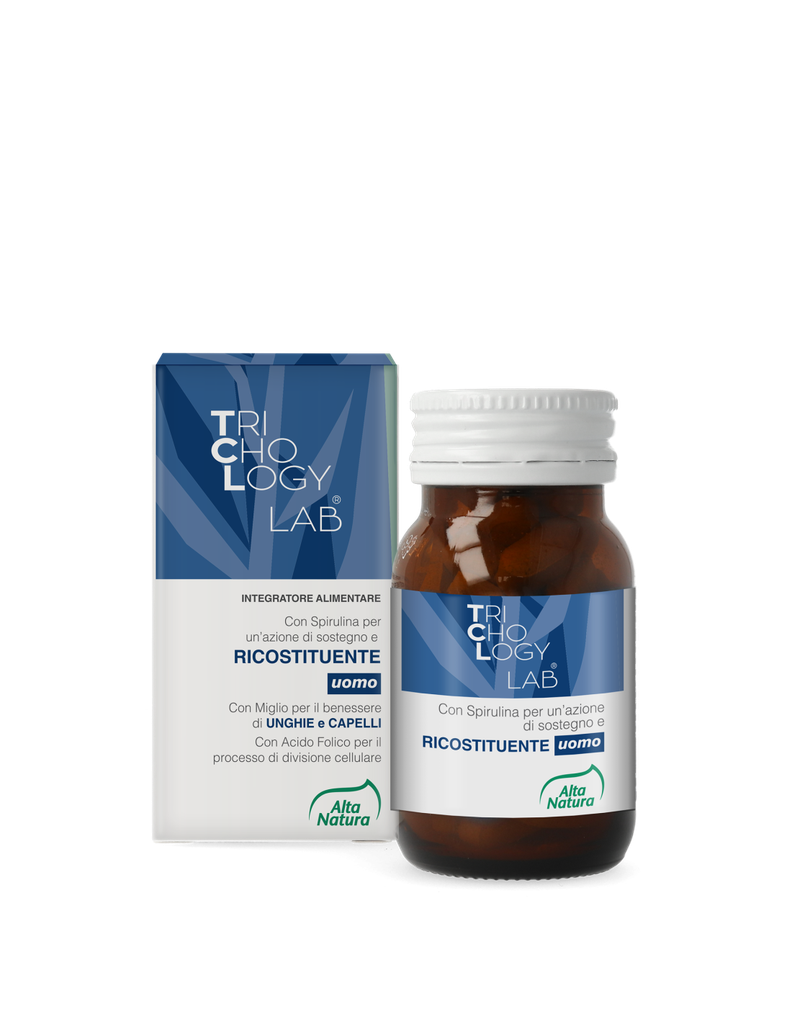 Alta Natura Integratore Alimentare Ricostituente Per Capelli Uomo 850Mg