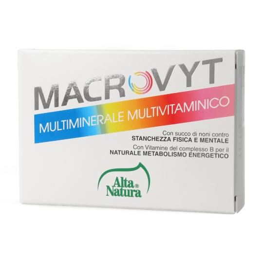 Alta Natura Macrovyt Multiminerale Multivitaminico 30Cpr
