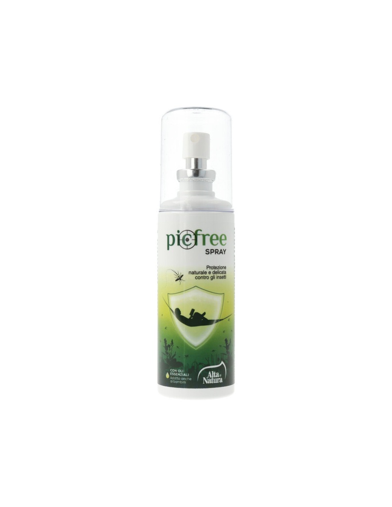 Alta Natura Pic Free Spray Repellent Insetti 120Ml