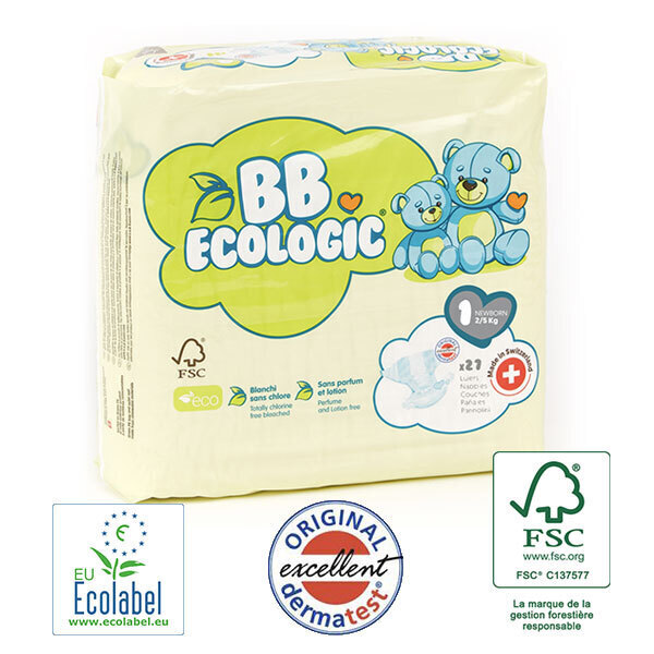 Bb Ecologic Diaper 4 (Maxi) 7-18KG