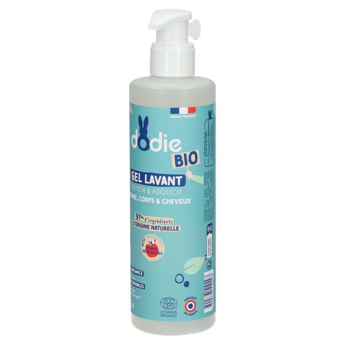Dodie 3 in 1 Cleansing Gel Organic - from birth - 400ML