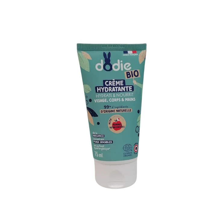 Dodie 3 in 1 Moisturizing cream Organic - from birth - 75ML