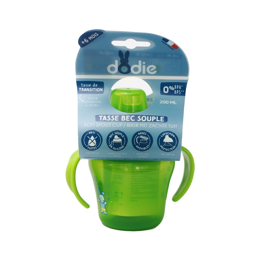 Dodie Learning cup +12 months 300ml GREEN