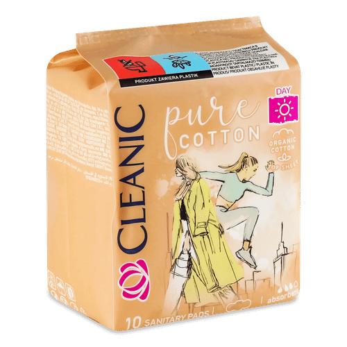 Harper Cleanic Pure Cotton Day Sanitary Pads 10pcs