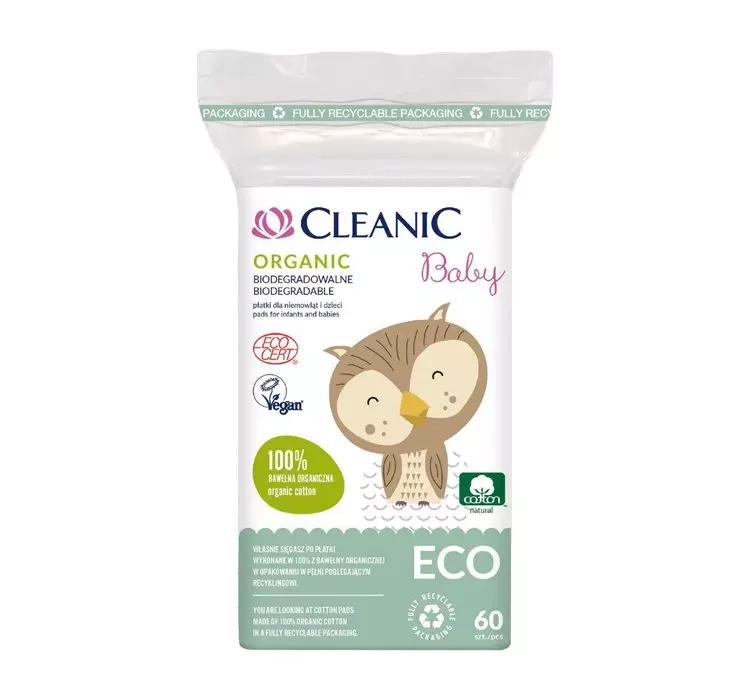 Harper Cotton Pads For Babies Cleanic Baby Eco 60 Pcs