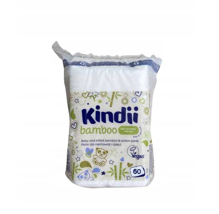 Harper Cotton Pads For Babies Kindii Bamboo 60Pcs