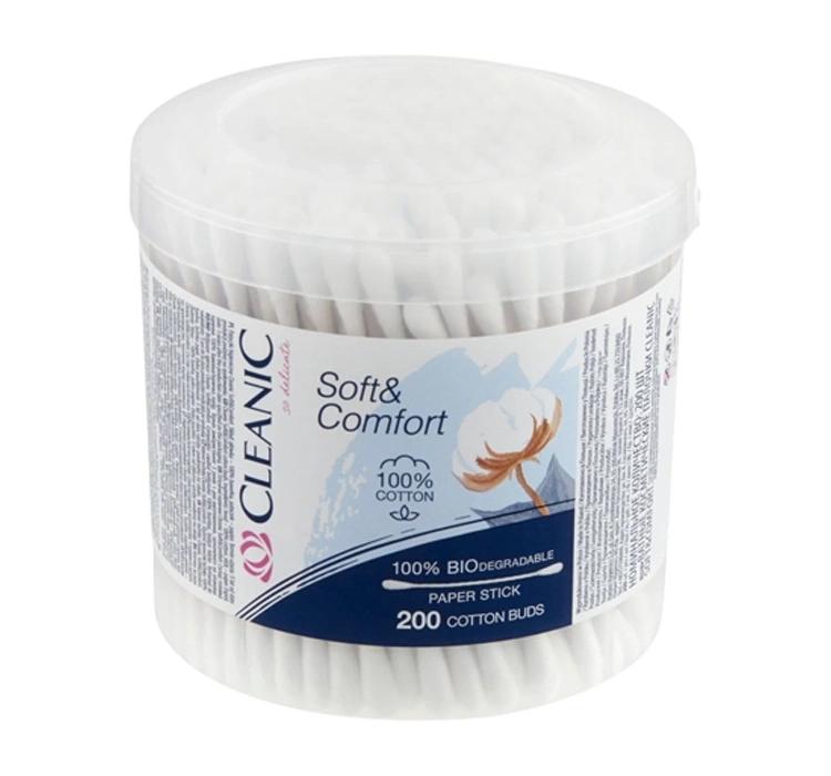 Harper Hygienics Cotton Buds Cleanic 200 Round Box