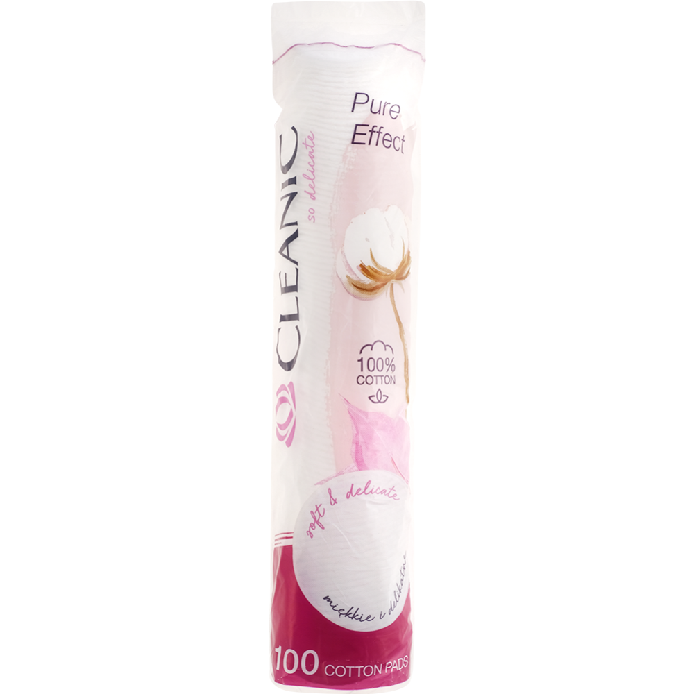 Harper Hygienics Cotton Pads Cleaninc Pure Effect 80+20 Pcs