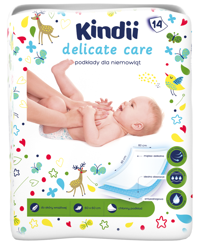 Harper Kindii Delicate Care Underpads 14 pcs. (60x60)