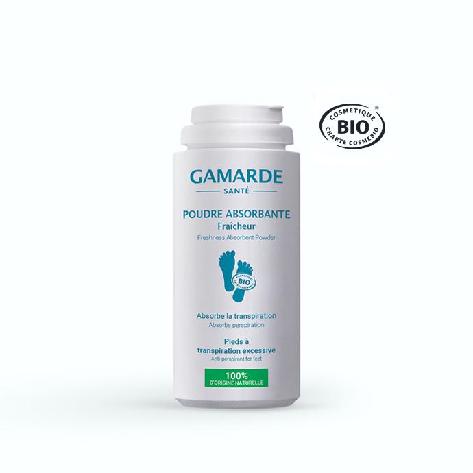 Gamarde Feet Care- Poudre Absorbante Fraicheur 35gr Bio