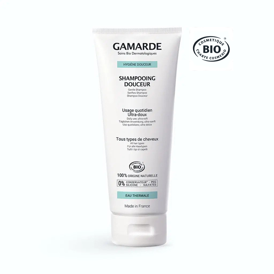 Gamarde Hygiene Douceur- Shampooing Douceur Usage Quotidien 200g Bio