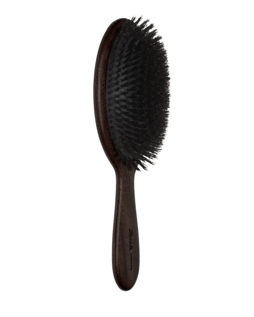 JANEKE LARGE OVAL PNEUMATIC BRUSH WITH BRISTLE 23cm