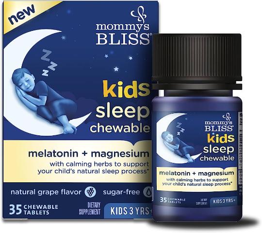 Mommy Blis Kids Sleep Chewable Tablets With Melatonine+Magnesium  60 - 718401