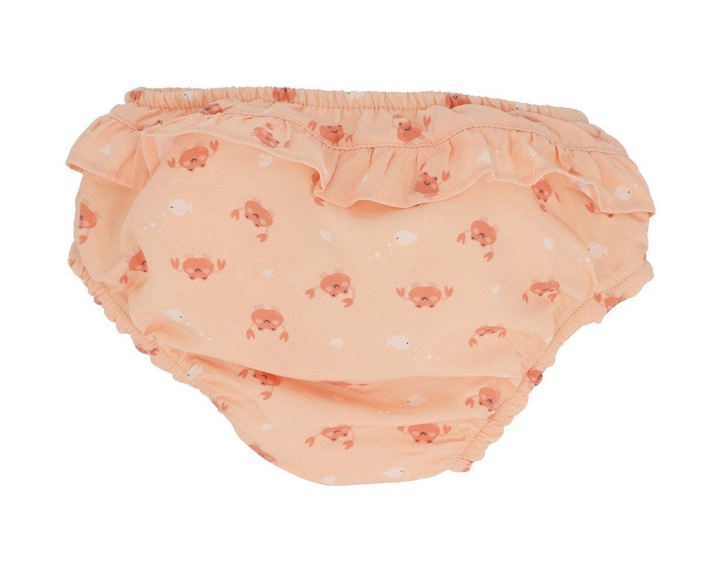 Tutete Swim Diaper Coral Crab
