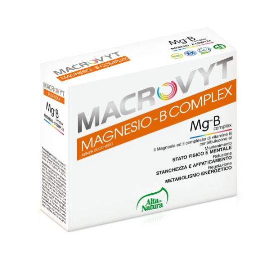 Alta Natura Macrovyt Magnesio B Complex ,18 bustina