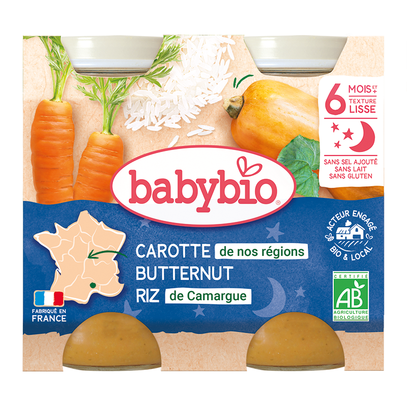 Babybio Good Night Jar 2x200gr