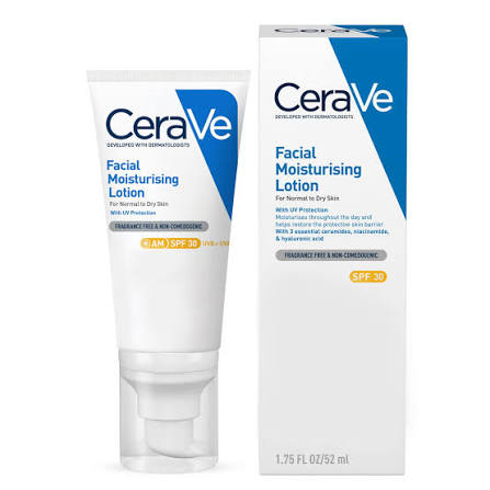Cerave AM Facial Daily Moisturising Lotion SPF30 x 52 ml 