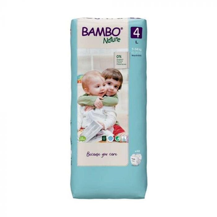 Bambo Nature 4 7-14 Kg * 48 Pcs