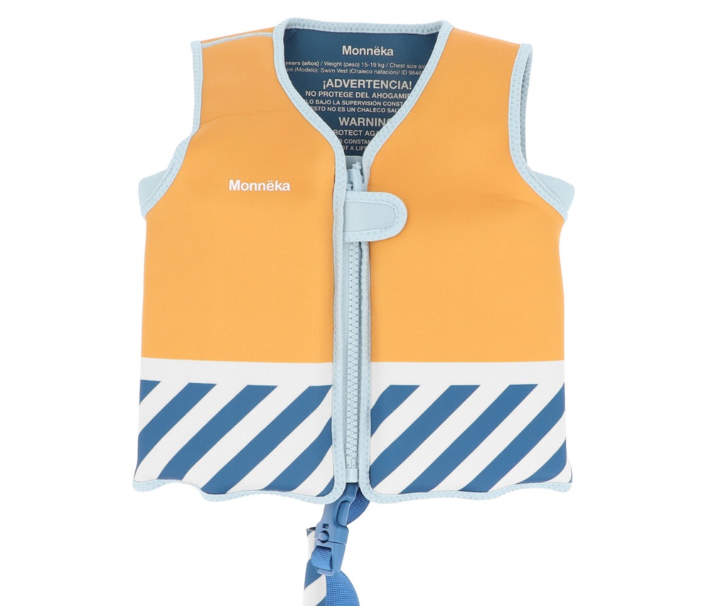 Tutete Swim Vest Stripes Blues & Beyond 3 a 6 anos