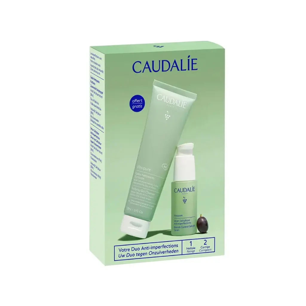Caudalie Vinopure Set Serum & Gel Cleanser 2026