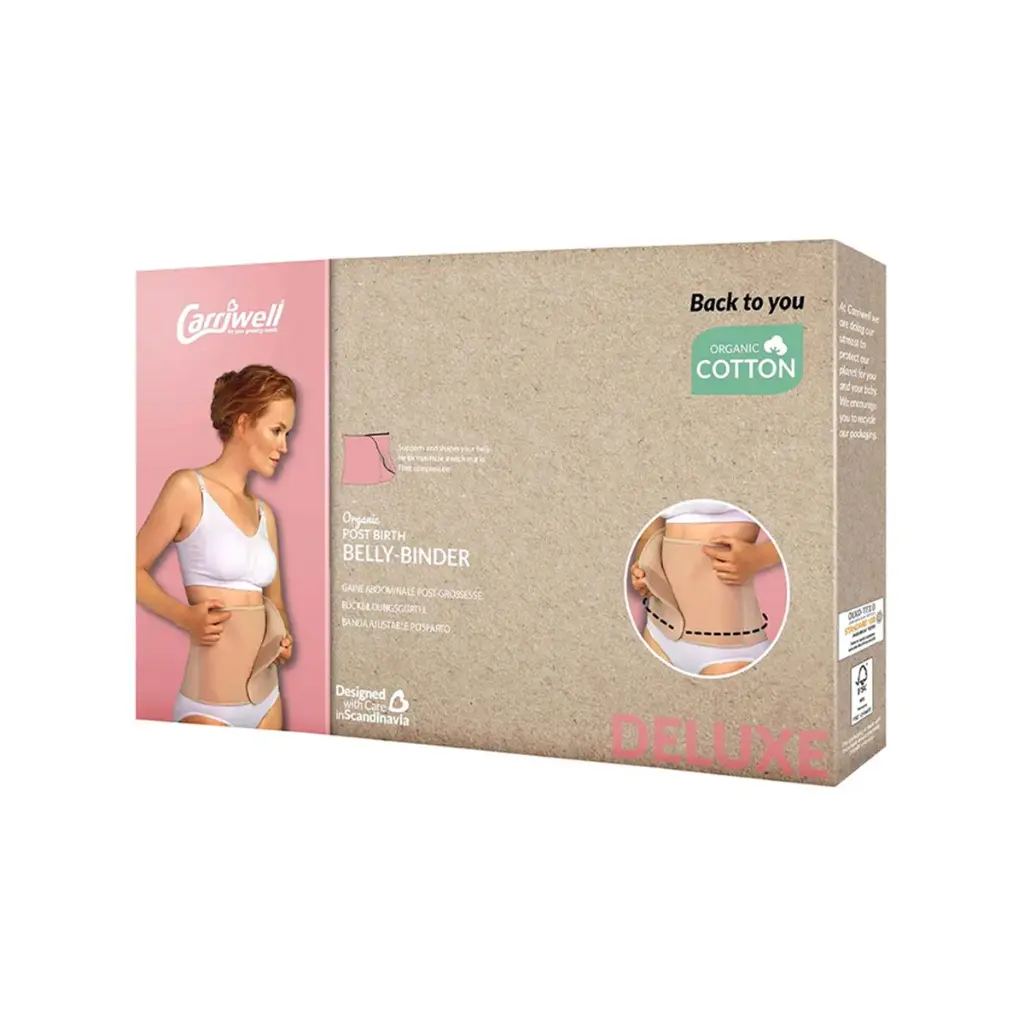 Carriwell Post Birth Belly Binder Honey S M