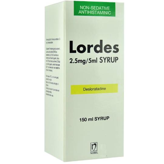 Lordes 2.5mg/5ml syrup,150ml