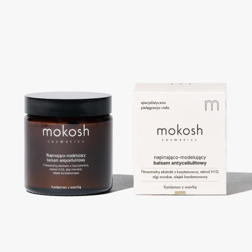 Mokosh Anti-Cellulite Body Balm Cardamom & Vanilla 120 ml 