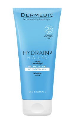 Dermedic Hydrain3 Hialuro Creamy,Cleansing Gel ,200ml