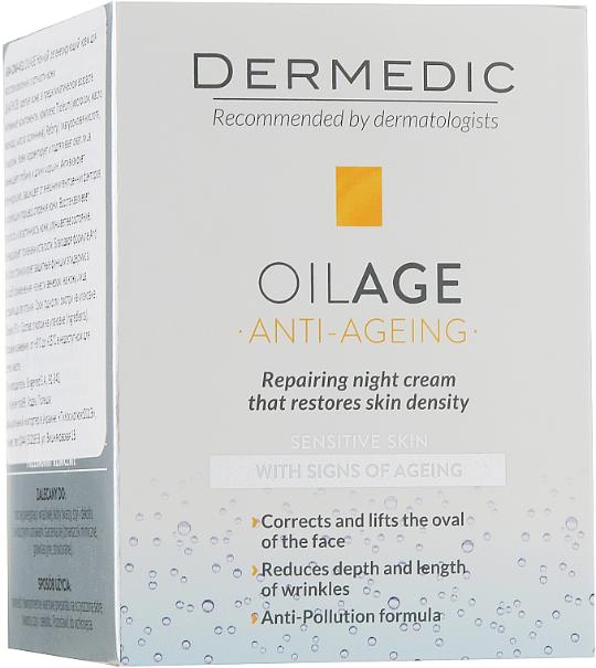 Dermedic Oilage Repairing Night Cream, 50ml