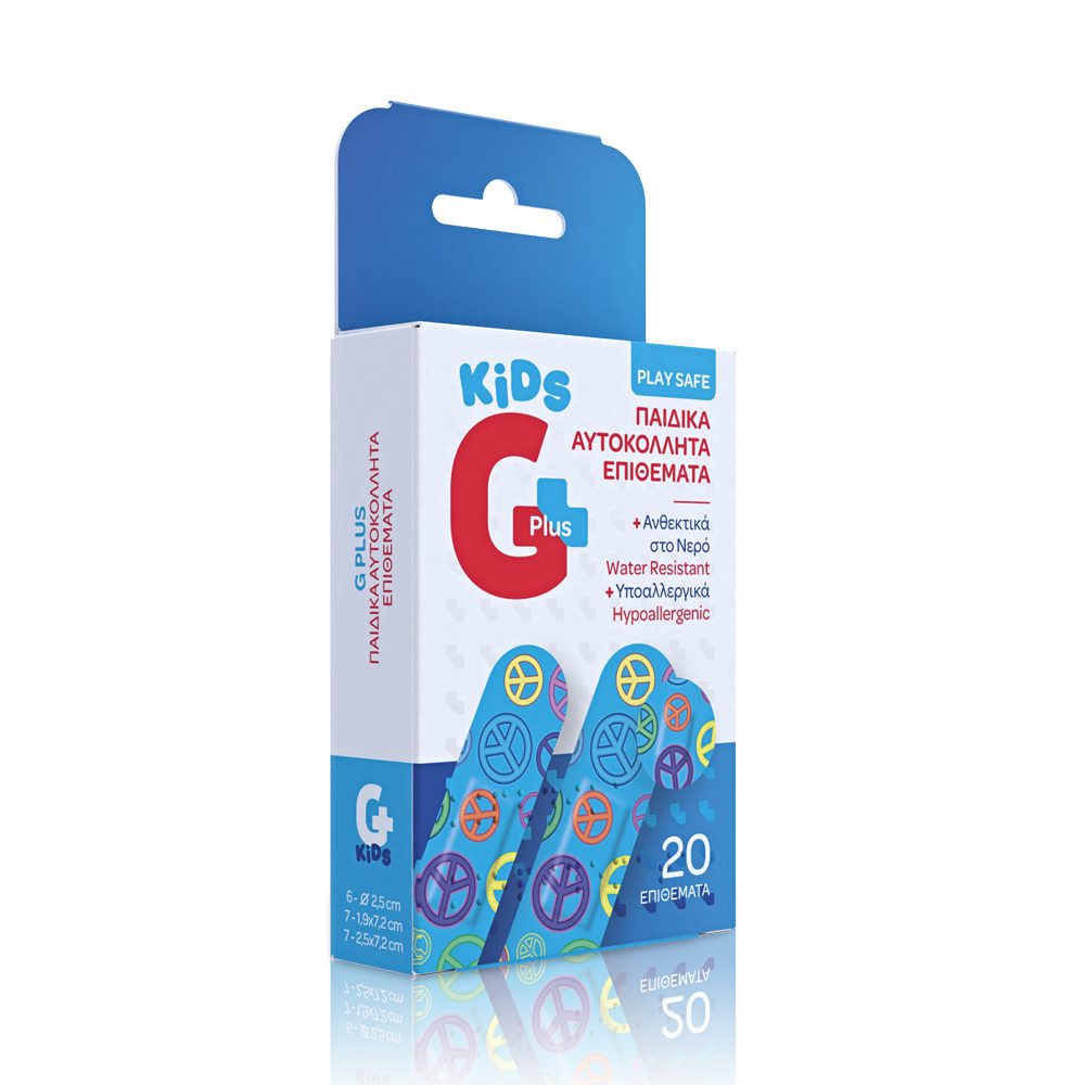GPLUS PLASTER MIX BLU PER FEMIJE ME VETNGJITJE